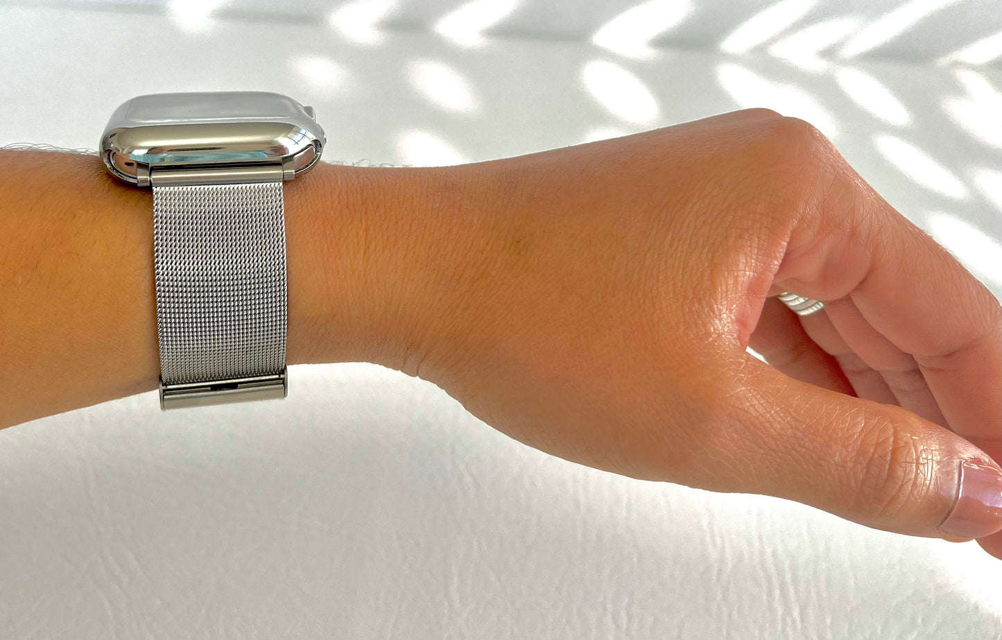 Milanese Stainless Steel Sport I Watch Band