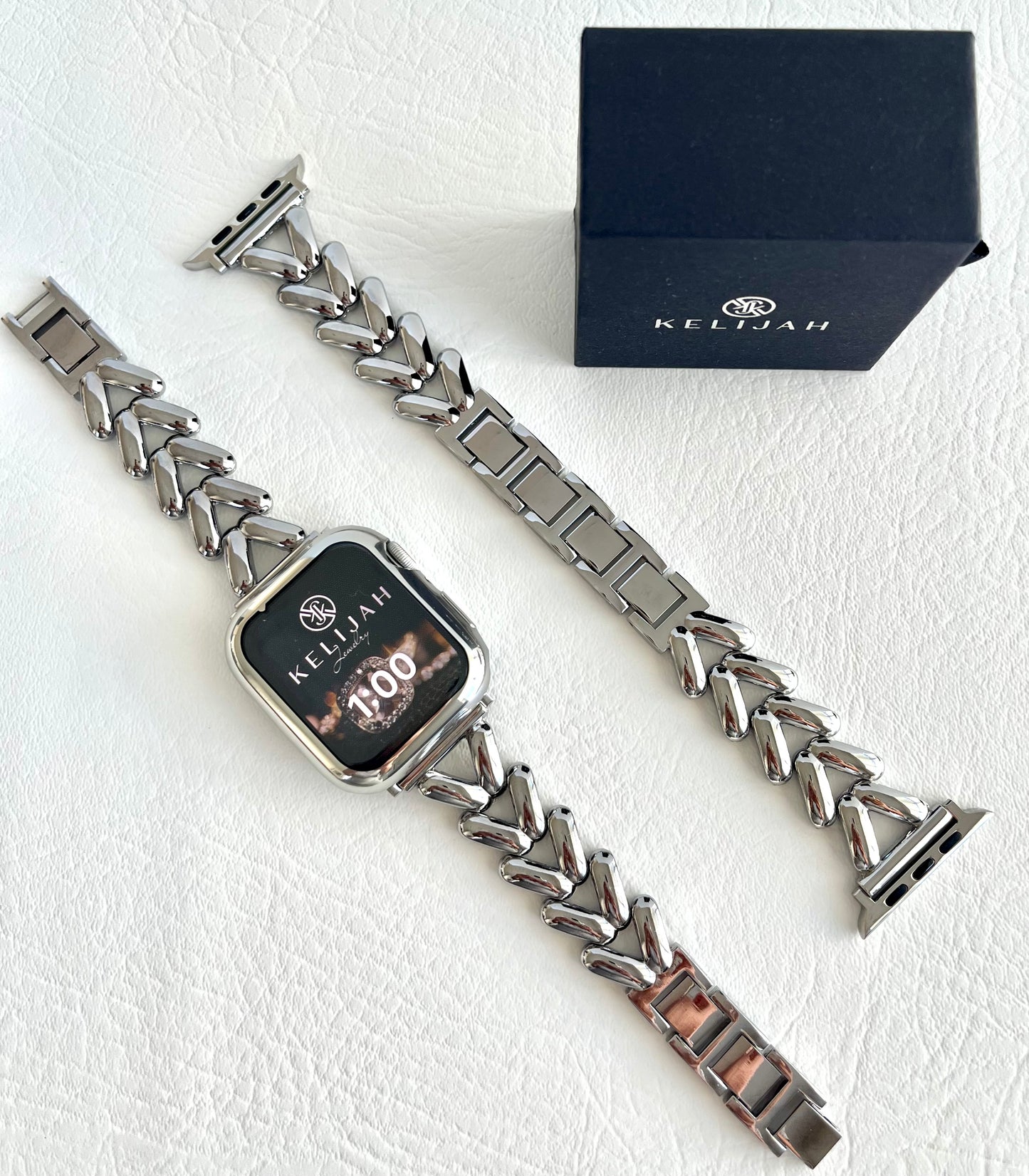 Slim Stainless Steel I watch Band